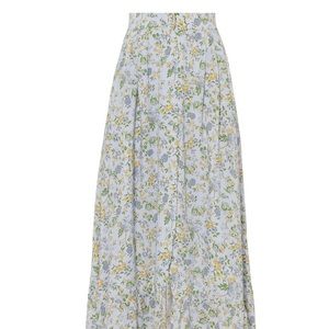 Nightcap Clothing Floral Midi length Skirt  SMALL